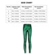 thumbnail image 5 of Leggings elegantes y sexys de escamas de pez para mujer (talla L, verde), 5 of 5