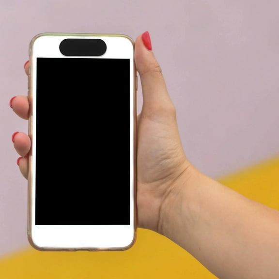 NICEXMAS 3Pcs Black ABS Webcam Privacy Shutter for Laptop and Smartphone Security