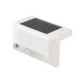 thumbnail image 1 of 1/4/8/16 Uds LED lámpara Solar camino escalera exterior impermeable luz de pared jardín paisaje paso cubierta luces balcón valla luces solares Jardín y Patio LED cálido de carcasa blanca Billuyoard HA005403-07B, 1 of 6