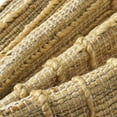 thumbnail image 4 of Ox Bay Nel 22" x 22" Natural Striped Geometric Jute Adult Decorative Throw Pillow Cover, 4 of 7