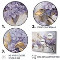 thumbnail image 3 of Designart "Dreams Of Pastel Lilacs I" Lilacs Floater Framed Canvas Wall Art, 3 of 5