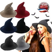 Halloween Sheep Wool Witch Hat Modern Witch Hat Party Witch Hats