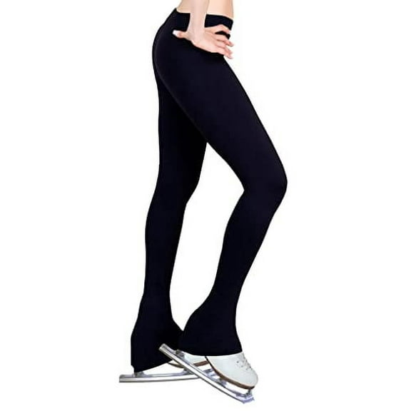 Figure Skating Practice Pants - Black - Adult Sizes
