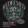 thumbnail image 2 of Christian Redeemed Guardian Angel Plus Size Crewneck Graphic Tee Shirt Brisco Brands 3X, 2 of 6