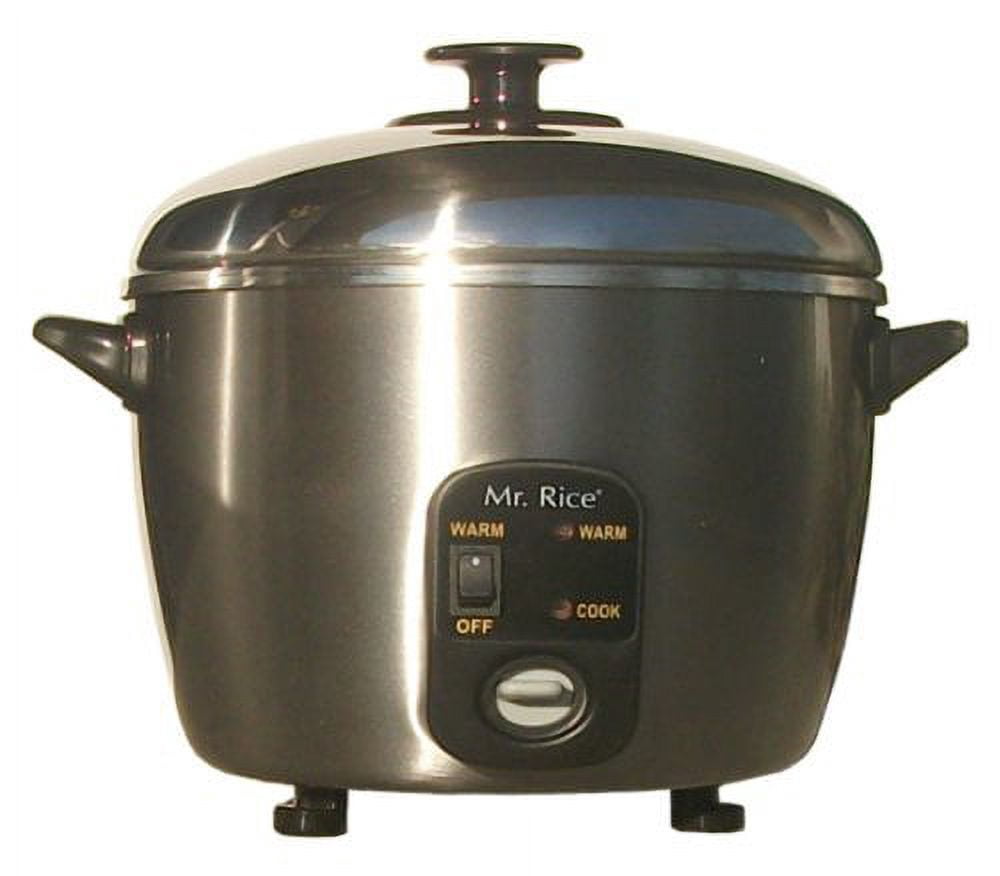 Sunpentown Mr. Rice SC-886 - Rice cooker/steamer - 535 W - stainless steel