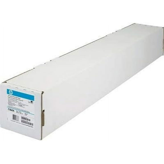 HP C1860A Designjet Bright White Inkjet Paper, 4.7 mil, 24" x 150 ft, White (Pack 3)