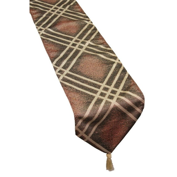 Fortune Vintage Damask Design 13" X 70" Table Runner