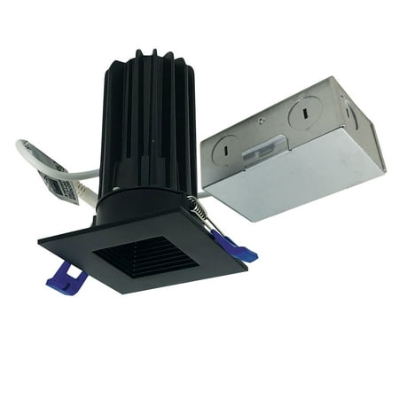 

Nora Lighting Nm2-2Sb8527 M2 Led Canless Recessed Fixture 2 Square Baffle Trim - Black