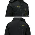 thumbnail image 3 of TACVASEN Men's Winter Ski Jackets Heveyweight Waterproof Fleece Mountain Jacket Windproof Warm Coat with Hooded Snowboard Insulated Jacket Parka Raincoat with Multi-Pockets for Hiking Walking Skiing, 3 of 7