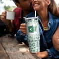 thumbnail image 6 of This Calls for A Spreadsheet, 30oz Tumbler with Handle and Straw, Coffee Mug Water Bottle Stainless Steel Cup, Funny Gifts for Accountant Employee Coworker CPA Boss Women Men, 6 of 6