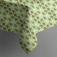 thumbnail image 5 of Green Bigfoot and Tree Pattern Square Tablecloth,Waterproof Square Table Cover,Wipeable Spillproof Washable Table Cover for Home Kitchen Party Decor 42"X42"(107x107cm), 5 of 6