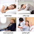 thumbnail image 4 of Sleeping Mask, Warm, Block Out Light, Comfort Sleep Eye Mask for Travel Meditation Nap, 4 of 5