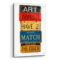 thumbnail image 2 of Epic Art 'Pennington Match The Couch' by Gregory Constantine, Acrylic Glass Wall Art, 24"x36", 2 of 8
