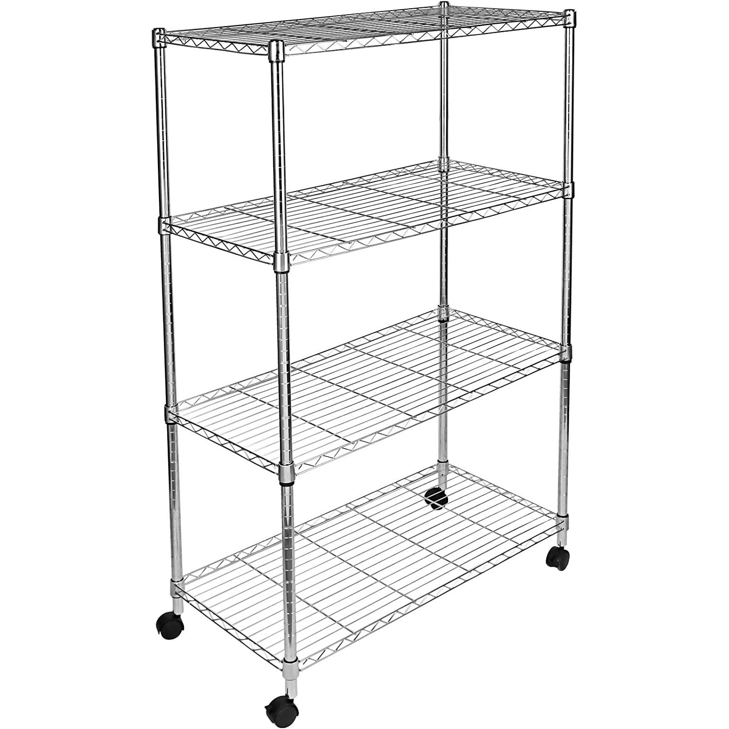 SUGIFT 4Shelf Adjustable, Heavy Duty Storage Shelving Unit (250 lbs