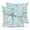 Pale Turquoise, variant on Pillow Covers 16x16 Set of 2, Palm Tree Monstera Throw Pillow Covers Decorative Couch Cushion Cover, Turquoise Teal White Leaf Boho Botanical Microfiber Soft Pillowcases for Bedroom Living Room Sofa