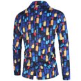 thumbnail image 3 of guisaled Mens Suit Classic 2 Piece Slim Fit Button Down Solid Blazer Jacket Pant Tuxedo Set formal Business Wedding Party Outfits Deals, 3 of 8