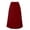 *Wine, variant on ClodeEU Women's High Waist Pleated Long Skirt,Casual Solid Color Flared Maxi Skirt Beige,Womens Plus L