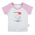 thumbnail image 2 of iDzn I Did Not Fart My Buff Blew You a Kiss Funny T shirt For Baby, Newborn Babies T-shirts, Infant Animal Elephant Tops, 0-24M Kids Graphic Tees Clothing (Short Pink Raglan T-shirt, 12-18 Months), 2 of 5