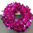 thumbnail image 2 of Star Garland Decorations with Wire Core, 24.6 Ft 1-Pack, Hot Pink, for Christmas and Party Decoration, 2 of 4