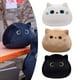 thumbnail image 5 of Almohada de juguete de felpa para gato negro 3D lindo juguete de felpa con forma de gato diseño sofá almohada grasa, 5 of 10