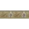 thumbnail image 3 of Fond d'Écran Précollé Bord - Nature Brun, Violet, Vert Paons, Canards, Roses Mur Bord Design Rétro, 15 Pi x 7 Po (4,57 M x 17,78 Cm), 3 of 5