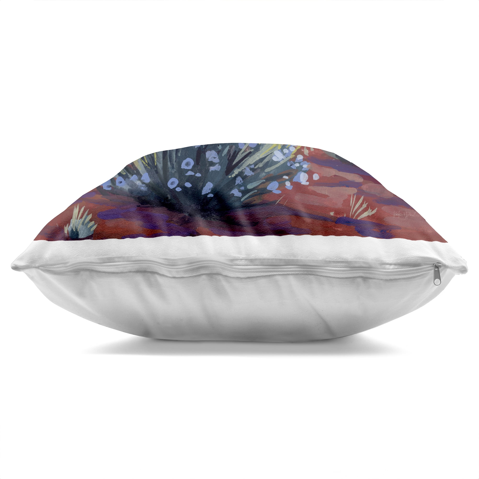 Stupell Industries Desert Sunset on Blooming Bush Decorative Printed Throw Pillow, design by Kate Jarvik Birch