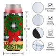 thumbnail image 4 of 2 Pieces Neoprene Beer Can Cooler Insulated Collapsible Beer Sleeve Merry Christmas Soda Beer Can Covers for Energy Drink & Beer, 4 of 4