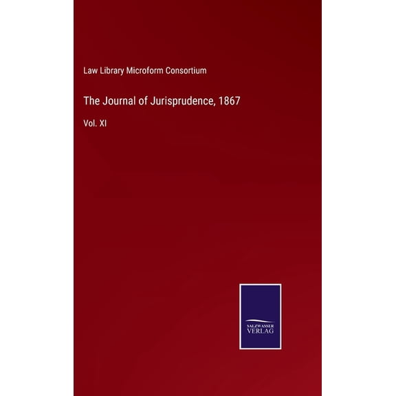 The Journal of Jurisprudence, 1867 (Hardcover)