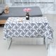 thumbnail image 2 of Mantel de lino y algodón, cubierta de mesa de estilo estampado Simple para cocina y hogar, 140x140cm, 2 of 8
