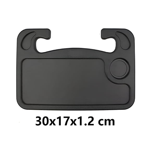 MELIVO Car Steering Wheel Tray, Black, Easy to Install, 0.03 oz