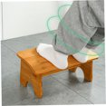thumbnail image 3 of OULII Tabouret de Pot en Bois Antidérapant Forme Inclinée 1ensemble, 3 of 7