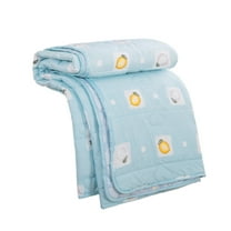 Cooling Blanket Summer,Hwkond Quilted Washed Cotton Summer Cooler Quilt Conditioner Napping Quilt,Multicolor,110x150cm
