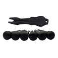 thumbnail image 1 of Clavijas de Puente de Ébano y Extractor de Clavijas para Guitarra Acústica Yuxing Negro, 1 of 4