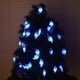 thumbnail image 5 of Cadena de luces de Halloween Cadena de luz solar fantasma de 20 LED para la decoración del banquete de boda del jardín del patio (azul), 5 of 7