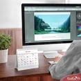 thumbnail image 4 of EcoEarth 18 Month Standing Desk Calendar, Classic, 8" x 6", July 2025-December 2026, 4 of 7