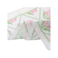 thumbnail image 5 of INSPIRE CHIC Women's Floral Printed Cotton Blended Scarves, Small Square Flowers Gauze Headscarf Neckerchief 21.7x21.7" Pink, 5 of 6