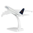 thumbnail image 3 of LOVEVER 16*10*9CM A380 Modèle d'Avion Civil Allemand Lufthanasa Airbus 16cm Modèle d'Aviation Simulation, 3 of 12