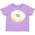 thumbnail image 3 of Inktastic White Donut with Sprinkles Boys or Girls Toddler T-Shirt, 3 of 5