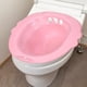 thumbnail image 4 of Baño de asiento para inodoro, para lavarse las nalgas, se adapta a la mayoría de las formas de inodoro, lavabo Rosa, 4 of 6