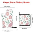 thumbnail image 2 of Easter Oven Mitts and Pot Holders Sets 4 pcs, Kitchen Oven Gloves Heat Resistant BBQ Gloves Non Slip for Chef, Cooking, Baking, 2 of 6