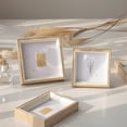 thumbnail image 2 of Portable Picture Frame Delicate Resin Square Anti-deform Photo Holder for Home, 2 of 7