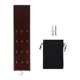 thumbnail image 5 of Soporte de pared para dardos con bolsa de almacenamiento de accesorios Estante de exhibición de dardos de madera maciza Soporte de dardos para taller, Rojo oscuro, 5 of 9