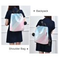thumbnail image 4 of FORMRS Women's Travel Backpack Purse Anti-Theft Hidden Pockets Casual Shoulder Bag, Blue Gradient, 4 of 7