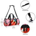 thumbnail image 5 of Seven Starred Ladybird Basketball Bag, Dance Bag, Luggage Bag, Travel Tote - 17.7 inches, Interior Zipper Pocket, Large Capacity, 5 of 6