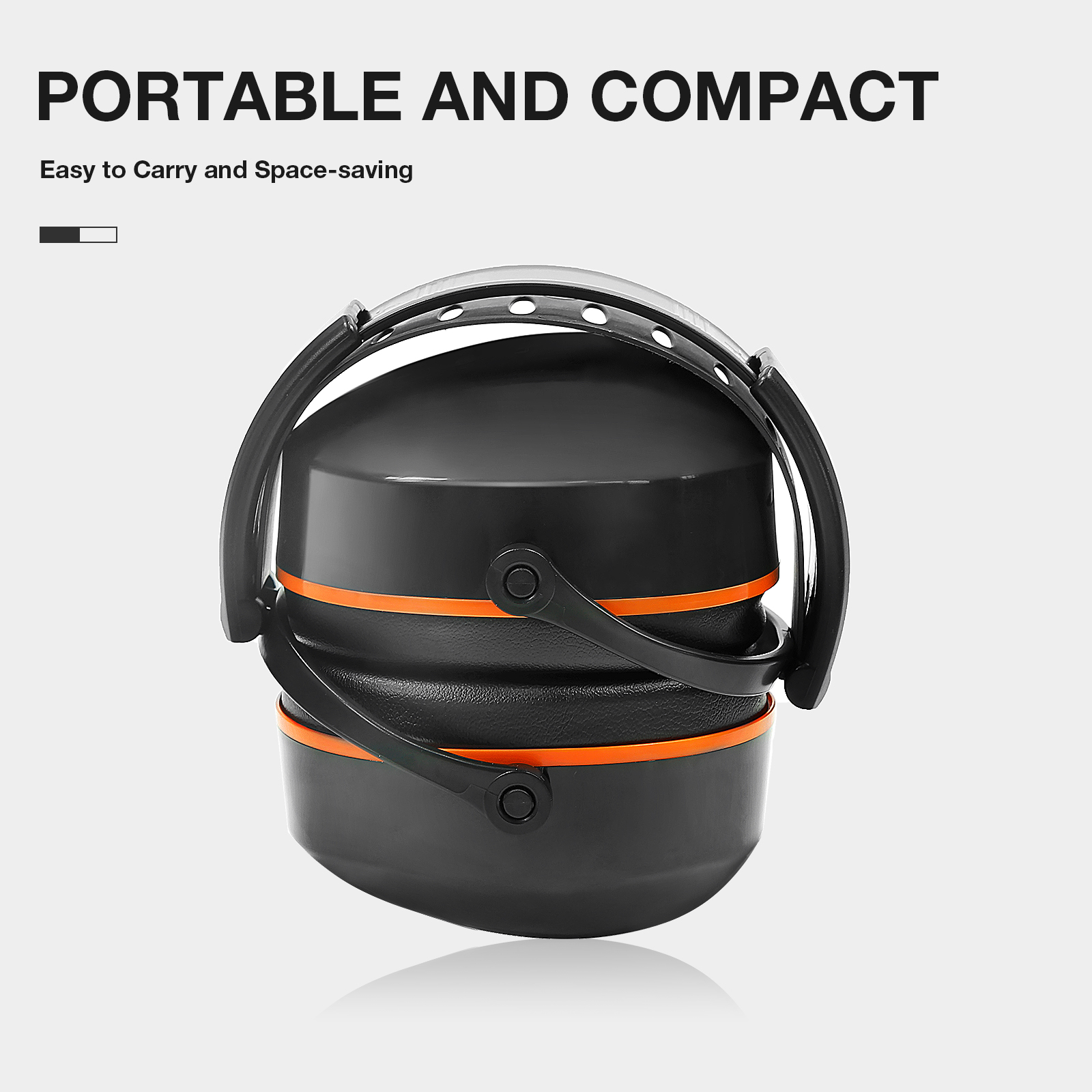LYSIAN Foldable Hearing Protection Earmuffs, 31dB SNR photo 5