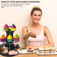 thumbnail image 3 of Muyoka Soporte para cupcakes de 3 niveles, negro Muyoka Hogar, 3 of 7