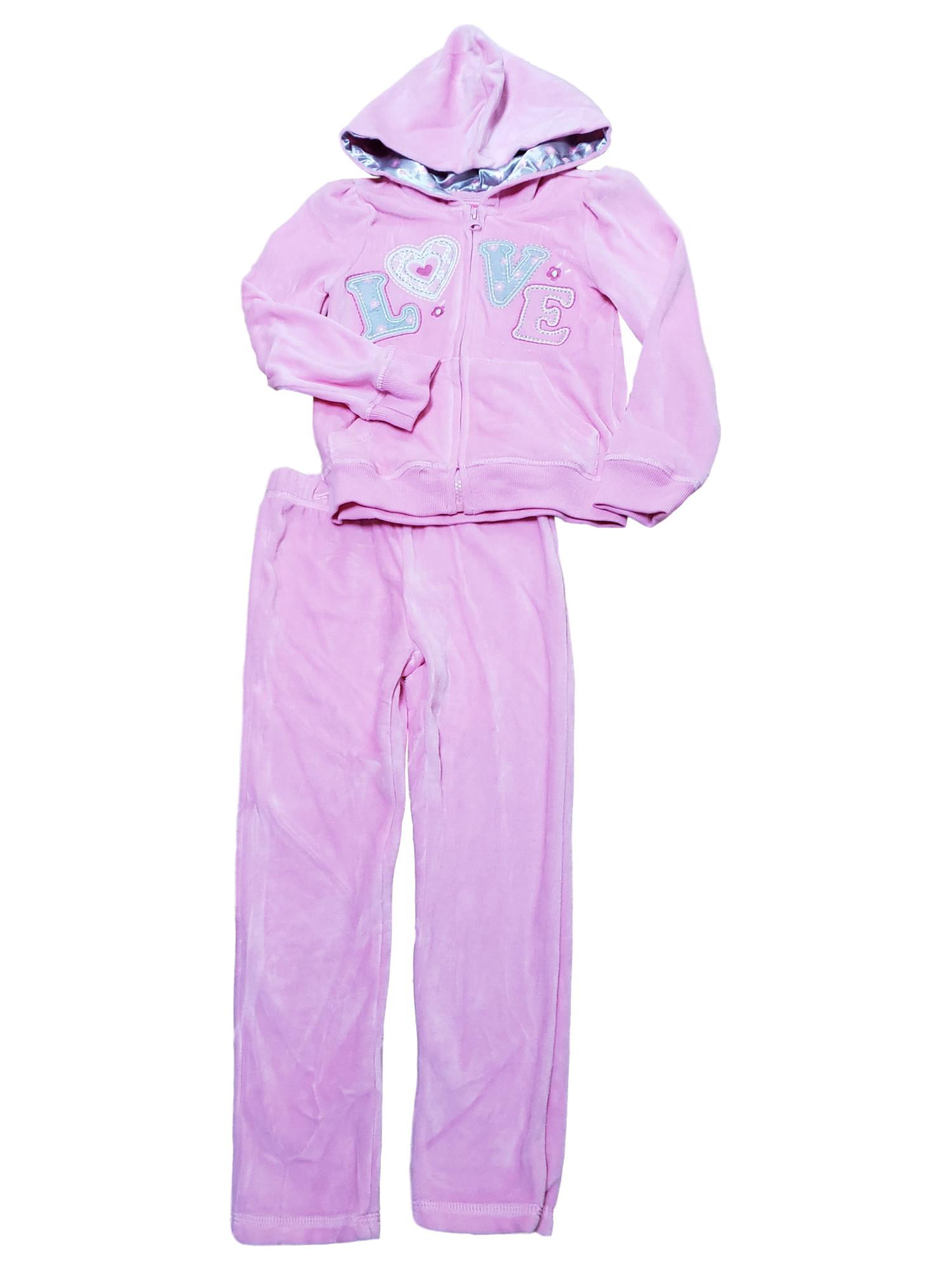 NEW Tie Dye Pink Hooded Sweatshirt Track Suit Girls Outfit Set 2T 3T 4T 5T 