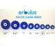 thumbnail image 2 of Ornament Erbulus 5 cristales azules para colgar en la pared con forma de ojo malvado, 2 of 6
