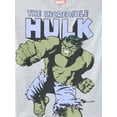 thumbnail image 4 of Marvel Hulk Toddler Boys Graphic Tee with Short Sleeves, Sizes 12M-5T, 4 of 5