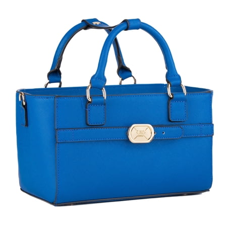 CRS Cross Rink Side Tote - Accessory Skate Bag for Figure Skating Ice Skating Roller Skating Inline Ballet Dance Cheer Tennis and Other Sports. (Blue-Cobalt Rink Side Tote)
